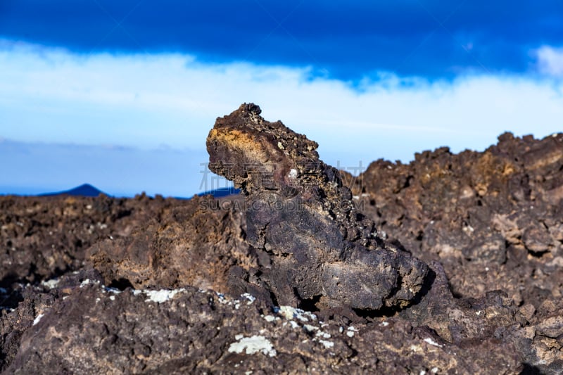 timanfaya national park,火山地形,兰萨罗特岛,熔岩,灰,天空,美,公园,水平画幅,美人