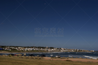 punta del este,南美,旅游目的地,水平画幅,家畜,无人,乌拉圭,农场,马,拉丁美洲