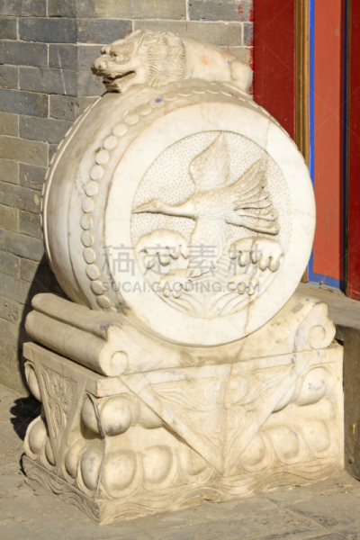 石材,特写,雕塑,动物,寺庙,垂直画幅,纪念碑,古董,传统,鸟类