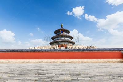 天坛,北京,过去,风景,中国,寺庙,屋檐,亭台楼阁,天空,灵性