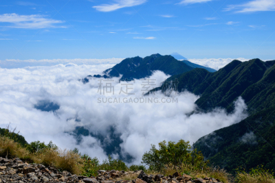 日本阿尔卑斯山脉,日本,富士山,山,美因河,南,北岳山,甲斐驹岳山,赤石山脉,自然