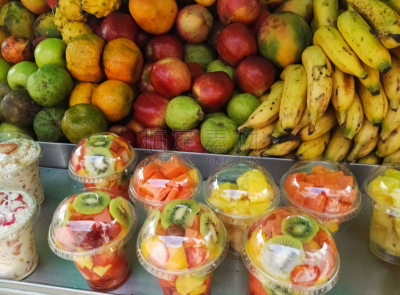 熟的,健康食物,热带水果,哥伦比亚,美味,热带气候,塑胶,梨,瓶子,堆