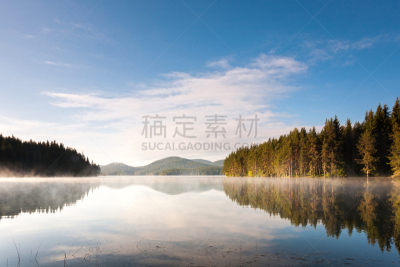 地形,夏天,湖,山,纳木错,自然,水,松树,水平画幅,无人
