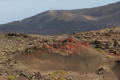兰萨罗特岛,火山,沙漠,石头,地形,干热气候,火星,矿渣场,黑曜石,timanfaya national park
