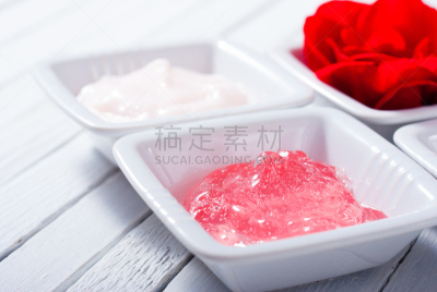 化妆用品,奶油,留白,水平画幅,无人,spa美容,古老的,乡村风格,明亮,润肤露