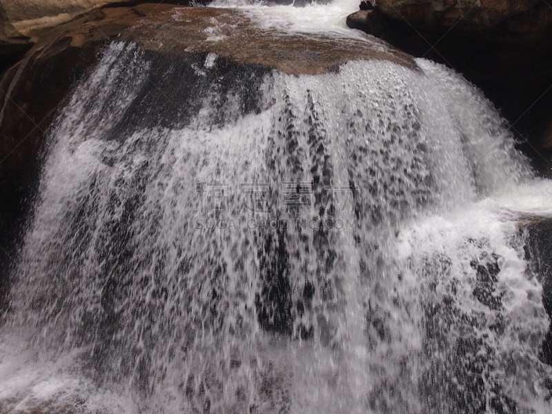 shiraito falls,门阶,宽的,水库,沟壑,水,美,水平画幅,噪声,石头