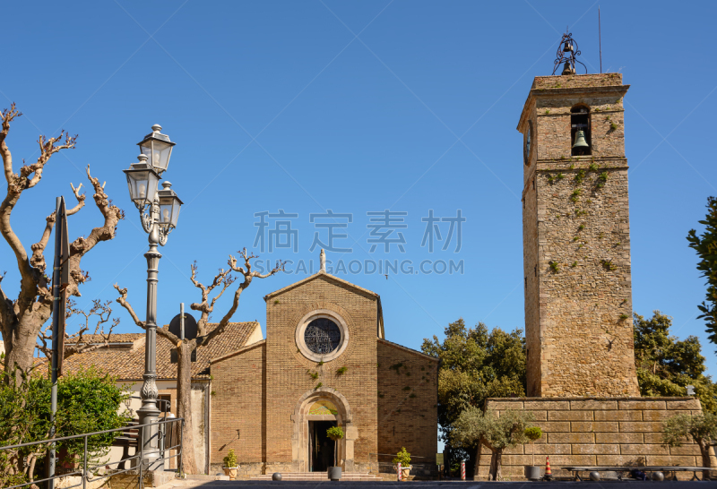 建筑外部,远古的,意大利,罗马式,布希曼族,平衡折角灯,giovanni boccaccio,基耶蒂,阿布鲁奇