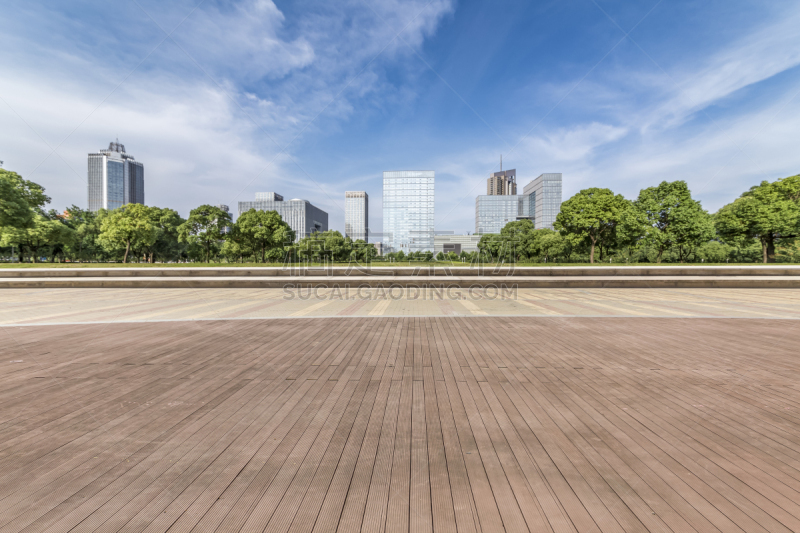 空的,城市天际线,混凝土,方形画幅,建筑外部,室内地面,全景,办公室,天空,水平画幅