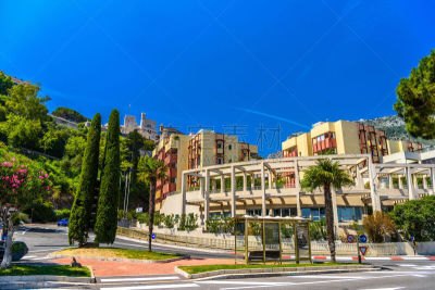 摩纳哥,蒙特卡洛,城市,房屋,酒店,街道,蔚蓝海岸地区,洛杉矶县,中心