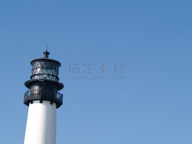 比斯坎湾海湾,灯塔楼,在上面,自然美,自然,天空,宁静,水平画幅,无人