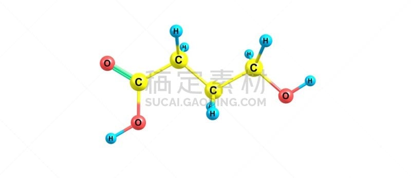 白色,酸,分子结构,分离着色,水平画幅