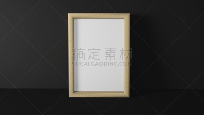 相框,三维图形,空白的,木制,黑色,室内,画廊的开幕式,文件夹,办公室,留白