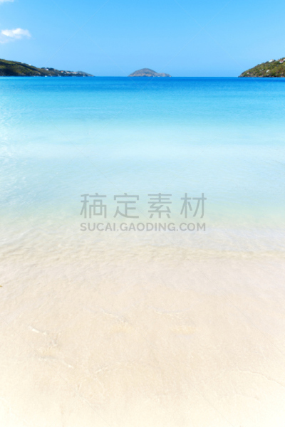 海洋,自然,垂直画幅,水,天空,地形,沙子,圣汤姆斯,维京群岛,无人