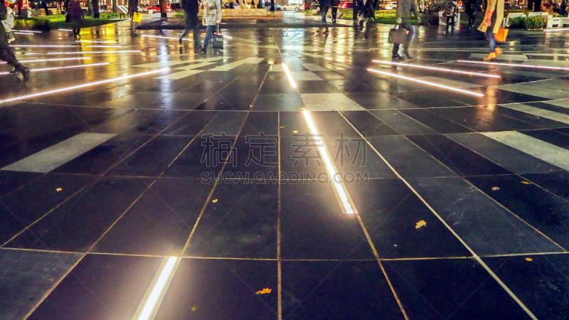 室内过夜,聚光灯,派克大街,商务,暗色,黄昏,现代,户外,天空,建筑