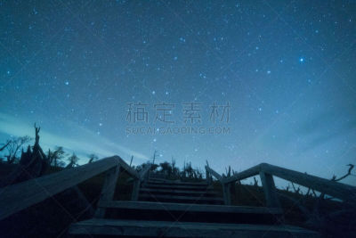 奈良县,山口,日本,ohdaigahara,星系,天空,美,里山,休闲活动,水平画幅
