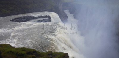 冰岛国,瀑布,全景,自然美,风景,活力,史克卡瀑布,hraunfossar,胡萨维克,黛提瀑布