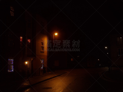 夜晚,十二月,2017年,扫雪车,寒冷,水平画幅,雪,无人,路,城市天际线