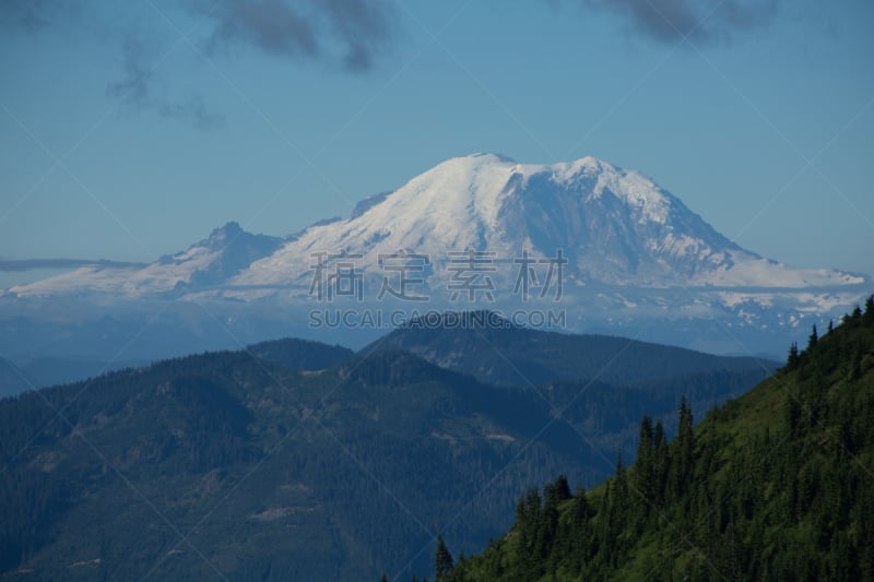 雷尼尔雪山,阿尔卑斯湖荒野地,太平洋鸟冠小径,雨山国家公园,皮尔斯县,自然,水平画幅,地形,户外,徒步旅行