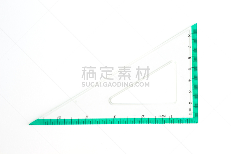 白色背景,尺,量角器,三角形,办公室,水平画幅,形状,无人,几何形状,塑胶
