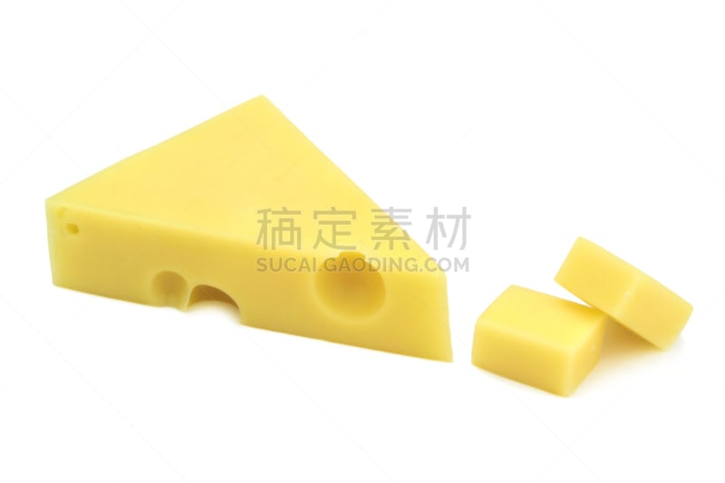 埃曼塔尔干酪,奶制品,洞,芳香的,水平画幅,块状,开胃品,膳食,奶酪,工作室