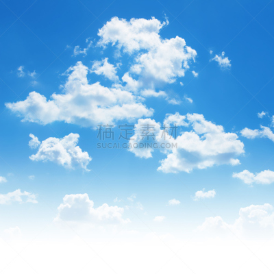 天空,蓝色,云,臭氧层,风,无人,夏天,户外,明亮,白色