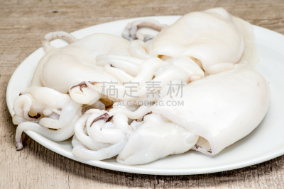 墨鱼,触须,水,水平画幅,生食,海产,夏天,组物体,户外,特写