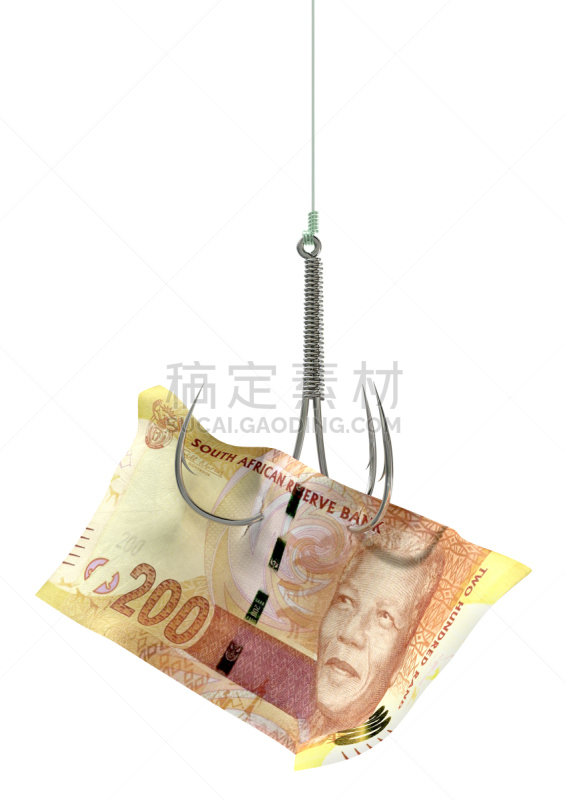 鱼钩,曼德拉,钓丝,垂直画幅,无人,金融,组物体,影棚拍摄,南非,鱼饵