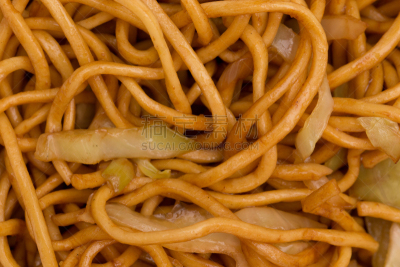 炒面,面条,背景聚焦,碳水化合物,中式外卖,快餐,外卖食品,不健康食物,美国,味精