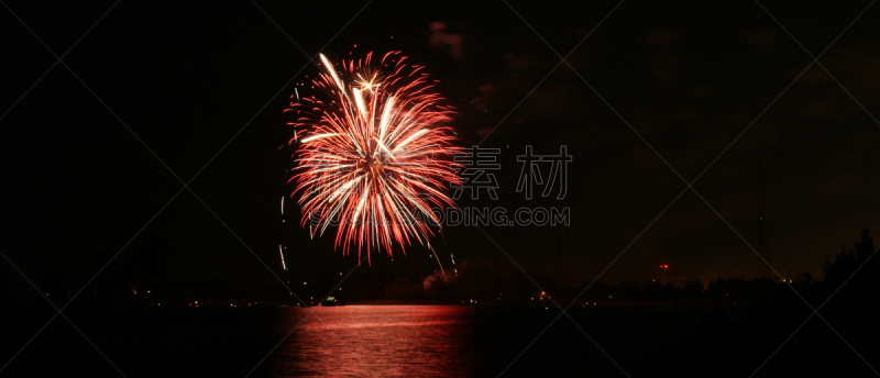 放焰火,活湃湖滩,白昼,维多利亚,海湾,水,天空,水平画幅,沙子,夜晚