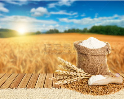 小麦,熟的,背景,草地,自然,黄金,田地,地形,太阳,特写