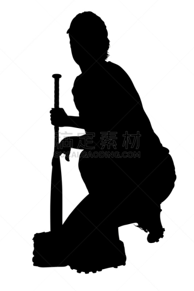 女性,背景分离,垒球运动员,垒球,棒球棍,垂直画幅,女人,手套,嬉戏的,人