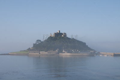 圣米迦勒山,康沃尔,水平画幅,沙子,英格兰,旅行者,户外,要塞,西南英格兰,堤道
