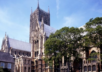 英格兰,大教堂,林肯大教堂,林肯郡,林肯雪耳,英国国教,水平画幅,建筑,无人,欧洲