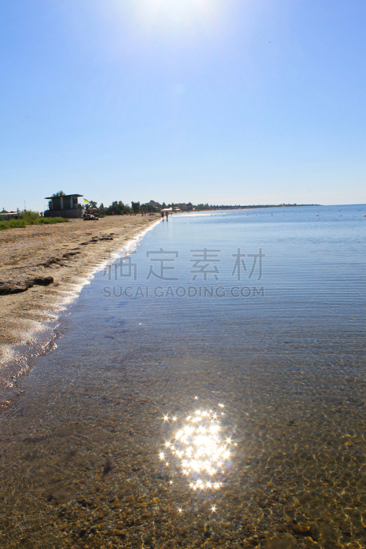 乌克兰,看风景,黑海海岸,自然,垂直画幅,度假胜地,无人,全景,夏天,户外