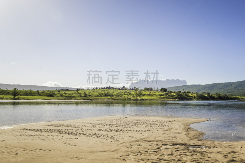卡奈依马国家公园,风景,委内瑞拉,乡村,环境,环境保护,河流,夏天,户外,canaima
