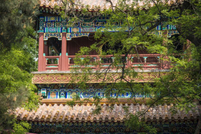 中国,北京,寺庙,建筑外部,雍和宫店,雍和宫,汉字,中文,天空,灵性