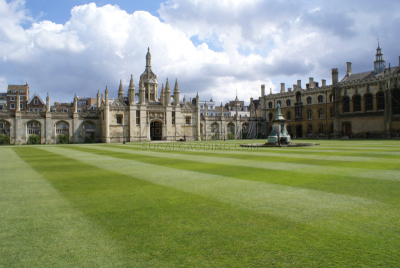 Front Court of  King’s College, Cambridge