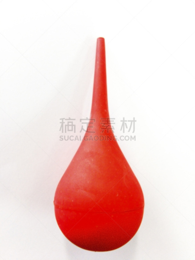 橡胶,白色背景,背景分离,红色,吸气管,分离着色,花鳞茎,垂直画幅,水,风