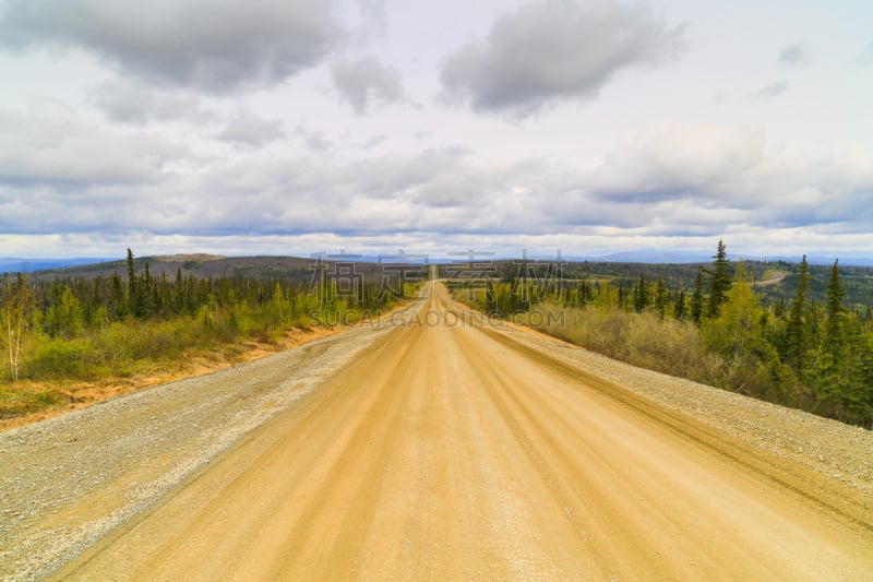 道尔顿高速公路,阿拉斯加,水平画幅,山,主干路,风险,户外,工业,田地,风景