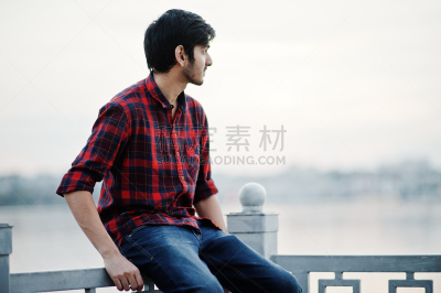 男人,学生,青年人,印度人,商务,德里,仅男人,肖像,一个人,仅一个男人
