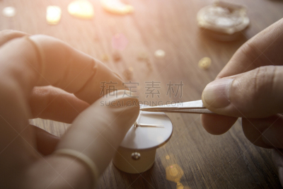 钟表匠,表,自动的,古董,水平画幅,古老的,古典式,珠宝,时间,金属
