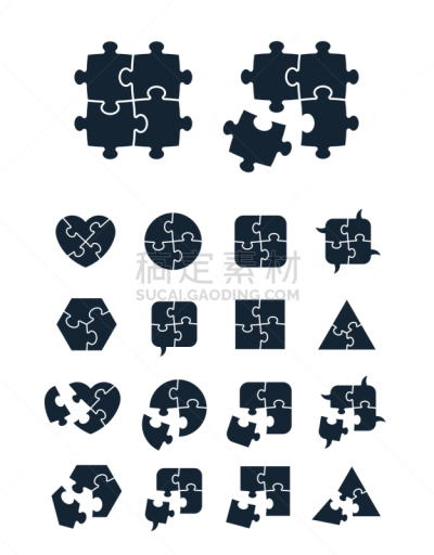 七巧板,计算机图标,垂直画幅,绘画插图,计算机制图,计算机图形学,模板,想法,泡泡,拼图拼块