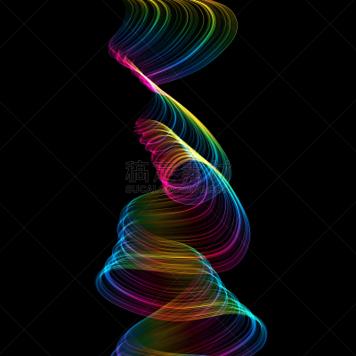 抽象,波形,未来,灵感,艺术,绘画插图,艺术品,光亮,计算机制图,计算机图形学