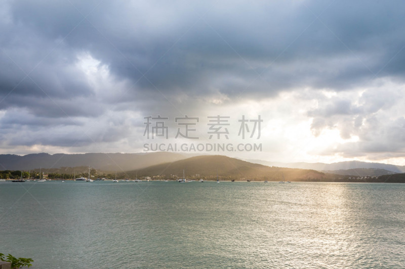 海滩,泰国,苏梅岛,水,天空,沙子,丁字裤,夏天,海岸地形,棕榈树