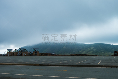 火山,阿苏市,日本之神道教,2014年,神殿,水平画幅,无人,早晨