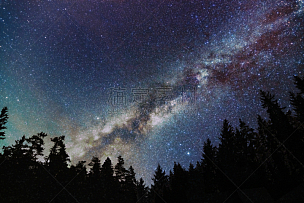银河系,星系,夜晚,星星,科罗拉多州,秘密,暗色,黄昏,夏天,户外
