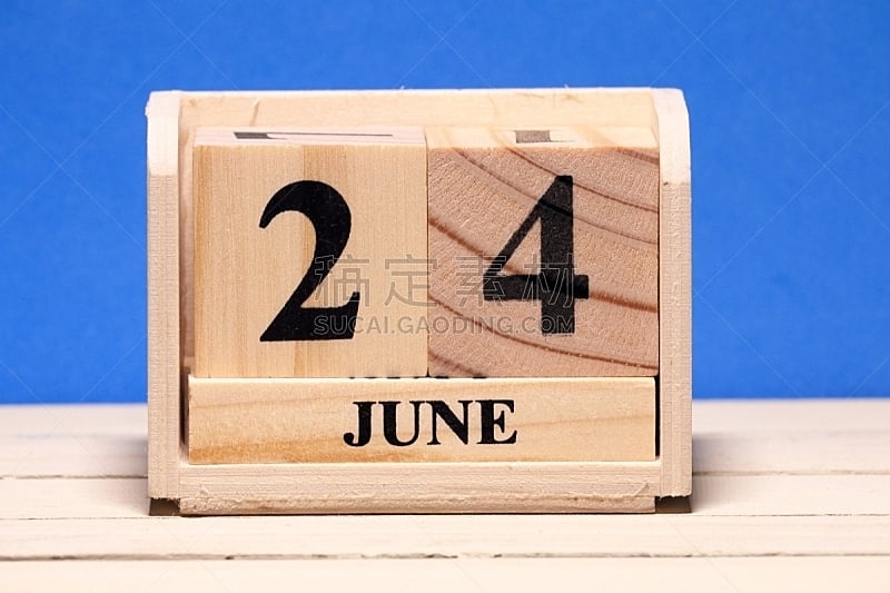 六月 日历 商务 热 周年纪念 事件 积木 数字23 月 私密图片素材下载 稿定素材