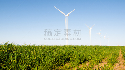 风轮机,农场,水平画幅,风力,涡轮,户外,机器,植物,技术,转