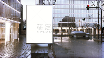 布告栏,市区,城市,传媒,人,边框,图像,模板