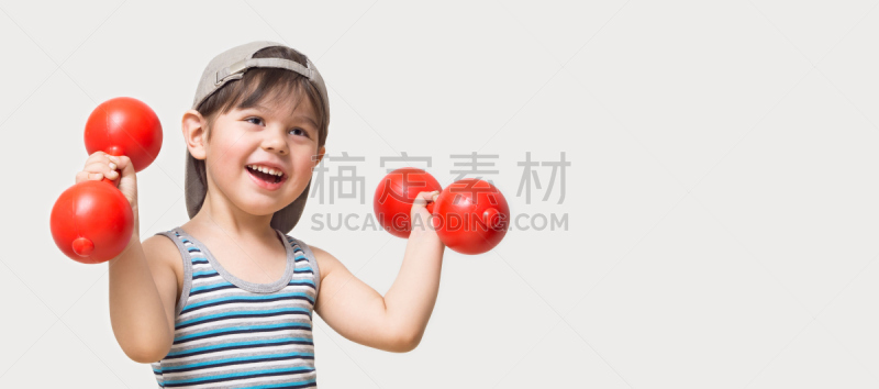 哑铃,儿童,忙碌,股二头肌,体育训练,运动衣,面对面,人类肌肉,肱二头肌,学龄前儿童
